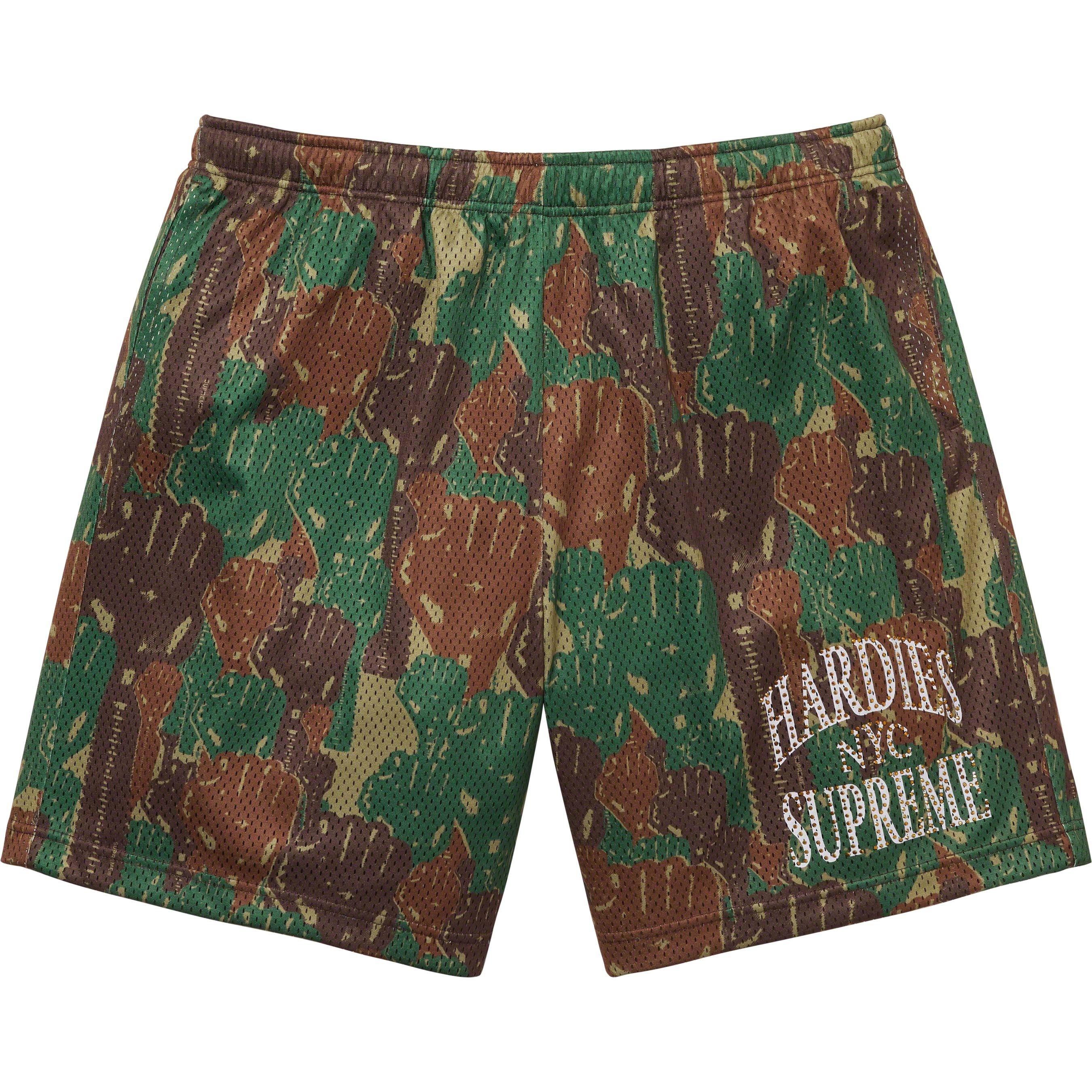 Supreme/Hardies Camo Basketball Short view 5